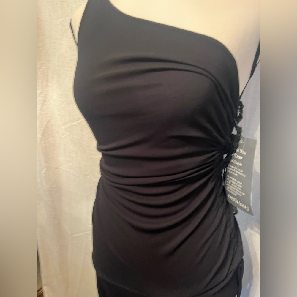 City Triangles Black Sheath Cocktail Dress. Little black dress. Vintage. NWT